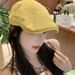 Korean Version Versatile Reversible Forward For Women, Internet Celebrity Face-Slimming Beret, Large Head Circumference_viptrois.com