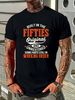 NEW Built In The Fifties Original And Unrestored Funny Birthday T-Shirt S-3XL Unisex Summer Casual Fashion Graphic Homme Stretched Breathable_viptrois.com