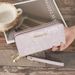 Wallet Card Cases Double Pull Wallet For Women, Embossed Elegant Fashion High End Coin Purse With Multiple Card Slots, Double Layer Clutch Bag_viptrois.com