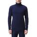 Loom Cross-Border Autumn Winter Solid Color High Collar Base Shirt Middle-Aged Foreign Trade Wholesale Knitted Sweater_viptrois.com