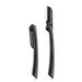 Black Eyebrow Razor Stainless Steel Blades Foldable Precise Trimmer For Eyebrows Facial Hair_viptrois.com