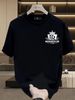 Summer New Short-sleeved T-shirt, Men's DR MONARCH BR CLUB Crown Symbol Creative Printing Half-sleeved Youth Trend Versatile Casual Loose Base_viptrois.com