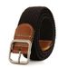 No Punch Belt Women's Versatile Jeans Canvas Belt Braided Elastic Pin Buckle Student Lazy Cloth Belt_viptrois.com