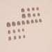 Nail Flower Wear Nail Light Color Nail Patch Wear Nail Finished Nail Piece Ins Wind Fine Flash 24 Pieces_viptrois.com