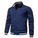 2025 New Casual Spring And Autumn Sports Solid Color Men's Jacket Men_viptrois.com