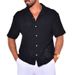 Men's Clothing Summer Knitted Short Sleeved Boys' Loose T Shirts Wholesale Street Fashion Brand Casual Tops For Men_viptrois.com