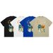 Summer Short-sleeved T-shirt Men's T-shirt Half-sleeved Loose Top_viptrois.com
