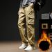 Men's Clothing Plus Size Sweatpants And Fleece Straight Leg Casual Pants_viptrois.com