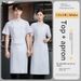Men's Clothing Chef Work Clothes Short Sleeve Summer Thin Breathable Catering Fast Food Restaurant Hot Pot Restaurant Hotel Back Kitchen_viptrois.com