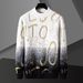 Men's Clothing Autumn and winter new mink fleece sweater for teenagers thickened half turtleneck sweater student bottoming shirt fashionable T shirt_viptrois.com