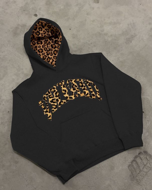 Men's Hooded Sweatshirt & Jogger Set Retro Animal Print Letter Graphic Casual Streetwear Fashion Trends_viptrois.com