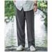 Men's Linen Pants – Lightweight & Breathable, Wide-Leg Casual Trousers For Summer (Black/Grey/Navy/Flaxen/White, M-5XL)_viptrois.com