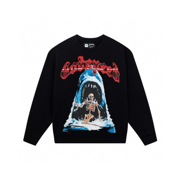 Godspeed Skull Cotton Men And Women High Street Hip Hop Crew Neck Sweatshirt Long Sleeve Trendy_viptrois.com
