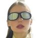 Full Frame Sports Sunglasses Hollow Temples Cycling Windproof UV PC Men's And Women's Sunglasses_viptrois.com