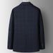 Men's Clothing Light luxury cashmere suits for men autumn and winter new blue plaid woolen casual single suits high quality men's jackets_viptrois.com
