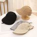 Summer New Protection Hat, Artistic Casual With Mask Holder, Sun That Makes Face Look Smaller, Drawstring Fisherman Hat_viptrois.com