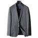 CT Men's Casual Suit 2025 Spring Autumn Light Business Single-breasted Gray Blazer For Young And Middle-aged Men_viptrois.com