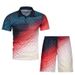 Men's 3D Printed Polo Shirt Casual Lapel Summer Fashion New Style Top for Suit_viptrois.com