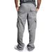 Men's Clothing Men's Multi Pocket Overalls Design Sense Casual Loose Cuffed Trousers Trendy_viptrois.com