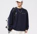 2025 New Sweater 330 Grams Drape Is Not Easy To Deform Crew Neck Sweater Men's Trend Fattening Plus Size Printing Clothes_viptrois.com