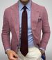 2025 New Men's Plaid Turn-down Collar Long Sleeve Business Suit Jacket_viptrois.com