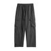 Unisex Oversized Cargo Pants – High-Street Utility Style, Multi-Pocket Straight-Leg (7 Sizes, 4 Colors)_viptrois.com
