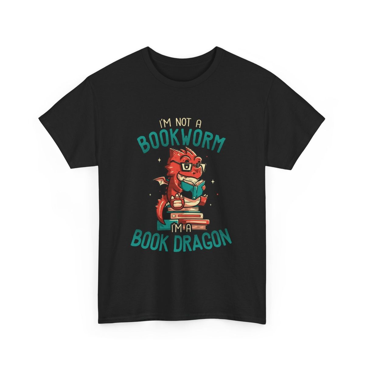 I'm Not A Bookworm I'm A Book Dragon Shirt_viptrois.com