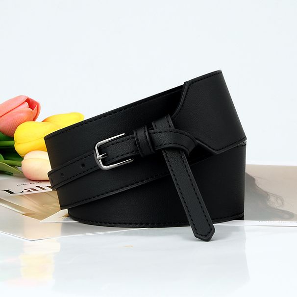 Women's Belts wide belt for women, fashionable and versatile suit decoration with dress, coat, waist belt for women_viptrois.com