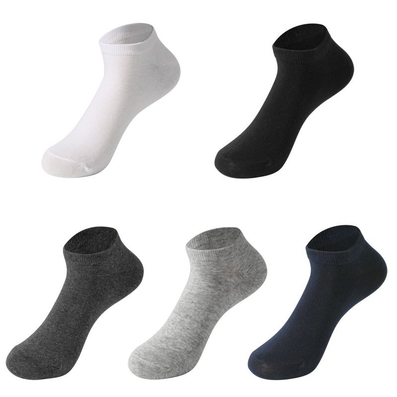 Men's socks spring and summer socks men's and women's socks boat socks mixed colors_viptrois.com