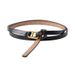 Belt women's cowhide jeans belt non-hole belt fashion casual women's small belt _viptrois.com