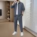 Men's Clothing Spring And Autumn Fashion Sweatshirts For Middle Aged And Young People, Leisure Sports Running Suits_viptrois.com