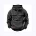 Cross-Border Trendy Brand Spring Autumn Men's Hoodie Solid Color Sweatshirt European And American Youth Sports_viptrois.com