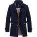 Casual Work Coat Pure Cotton Windbreaker 2025 Spring Autumn New Men's Jacket_viptrois.com