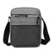 Men's Waterproof Oxford Shoulder Bag - Slim Business Crossbody Sling Bag With Adjustable Strap For Work & Travel (Black, Blue, Light Gray, Dark Gray)_viptrois.com