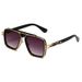 Men's Sunglasses Metal Square Frame Retro Sunglasses For Men, Dita Glasses, Anti Ultraviolet Sunglasses_viptrois.com