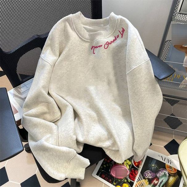 Retro High Street Unisex Fleece Hoodie - Cozy Warm Pullover With Soft Lining, Oversized Fit, Stylish Print Design_viptrois.com