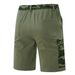 Male Love Island Spring And Summer Main Push New Men's Color Matching Multi Pocket Fashion Trend Contrast Color Versatile Workwear 5 Point Shorts_viptrois.com