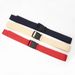 Men's and women's canvas belts, casual sports metal-free plastic buckle belts, outdoor military training pants belts_viptrois.com