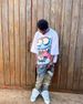 Men's Clothing Niche High Street Casual Short Sleeved Loose Unisex Printed T Shirts For Summer New Short Sleeved_viptrois.com