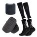 Adult Thickened Short Leg Football Socks Strap Set Men's And Women's Adhesive Non-slip Socks_viptrois.com