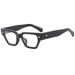 Men's Sunglasses New Fashion Retro Square Small Frame Sunglasses Ins Personality Rivet Decoration Bare Face Street Shooting Sunscreen Sunglasses_viptrois.com