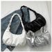 Mini Bag Cloud Pleated One Shoulder Underarm Bag Texture Popular Small Bag Female New Celebrity Handbag_viptrois.com