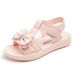 Children's Sandals Girls Princess Shoes Summer New Ins Casual Shoes Non Slip Soft Bottom Middle And Large Children Girls Beach Shoes_viptrois.com