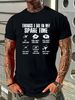 BEST TO BUY Pilot Things I Do In My Spare Time Funny Airplane Pilot Gift T-Shirt Top For Everyday Wear Graphic Casual Unisex Comfortable Stretched_viptrois.com