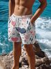 Unbeatable Quality Unbeatable Quality New Summer Versatile Love Printed Men's Trendy Brand Fitness Running Sports Basketball Shorts_viptrois.com