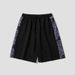 Men's Clothing Men's Summer Outer Wear Thin Ice Silk Trendy Brand Ins Loose Sports Beach Five Point Casual Pants_viptrois.com