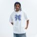 American Style Trendy Brand National Trend Niche Design Butterfly Print Loose Short Sleeve T-Shirt_viptrois.com