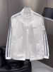 Spring/Summer 2025 New Versatile Stand-up Collar Jacket, Sun-protective Clothing, Men's Trendy, Cool, Loose And Fashionable Casual Coat_viptrois.com