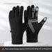 Men's Gloves Winter Sports Warm Gloves Men's Non Slip Outdoor Sports Waterproof Touch Screen Plus Velvet Thickened Fitness Cycling Gloves_viptrois.com