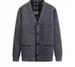 Men’s Winter Plush Cardigan – Thickened V-Neck Sweater (Greyish/Burgundy/Camel/Blue-Gray/Smoke Gray, L-4XL)_viptrois.com
